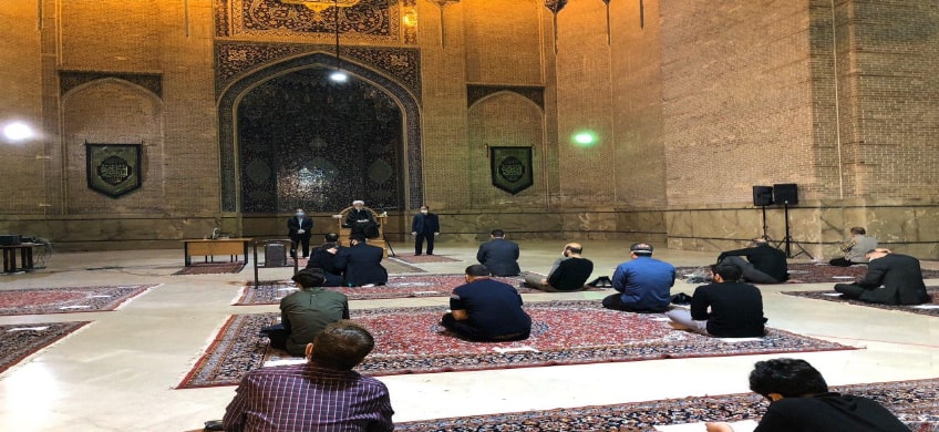 برگزاری مراسم احیاء شب 19 ماه مبارک رمضان در مسجد مدرسه عالی شهید مطهری (ره)