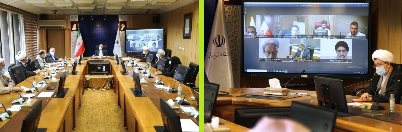 برگزاری نشستی فیمابین وزیر آموزش و پرورش و مسئولان مدارس علوم و معارف اسلامی